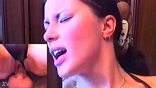 Gorgeous Jana rides to a super intense orgasm