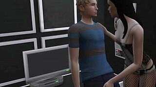 Family Gathering Turns Fun with Girlfriend and Stepmom