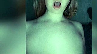 Cute young girl with big ass strips, rubs pussy, begs for a hard fuck! 😍