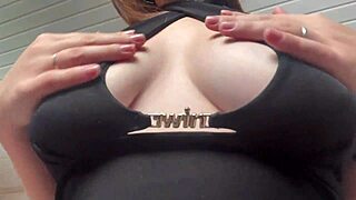 Blonde amateur gives homemade blowjob to her friend