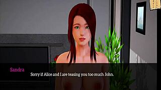 Big tits and ass in new family hentai anime