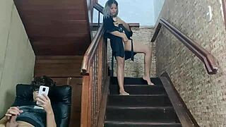 Spying on My Stepbrother’s Solo Session Turns Me On