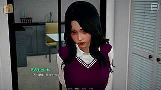 The intriguing story of my bully becoming my lover in this homemade 3D video