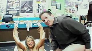 Jane dives into a wild foursome with oldies banging hardcore tonight