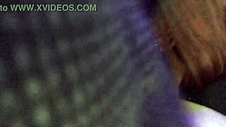 During a one-on-one massage, the redhead Latina in fishnets got me so horny, we fingered and deepthroated