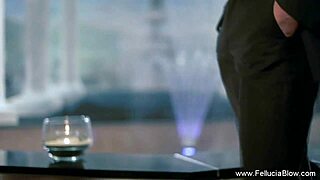 Come here, let me show you my blowjob skills, she purred.