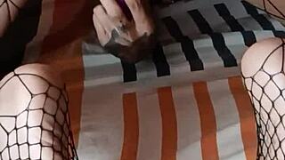 Foot Fetish Fucking and Cumming on Socks with JuanLatino