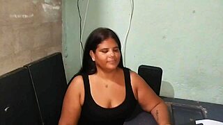 i saw this colombian chubby teen get horny with her stepdad and make him horny too