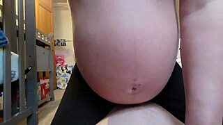 My pregnant stepmom got stuck under the crib today