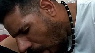 Greedy Blowjob On My Boss For Job Security