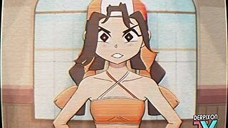 Eri-Chanの蒸し暑いホームワークアウトがワイルドヘンタイアクションに！