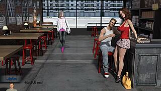 Oh wow, in Big City Pleasures 12, what’s Scott up to with Olivia? 😲