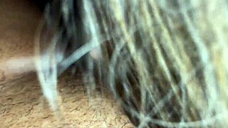Parents out, stepsister sucks and screams for more