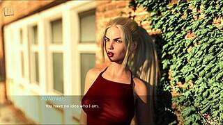 blonde girl in summer hentai adventure