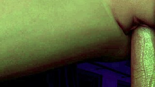 Hardcore 3D hentai fucking in pussy and ass