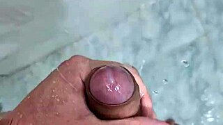 i'm a chubby twink cumming in the shower alone