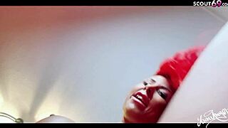 Anni Angel Deutsch close-up solo action