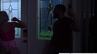 damn, bribing stepsis backfires and she fucks me hard with gia oh my!!