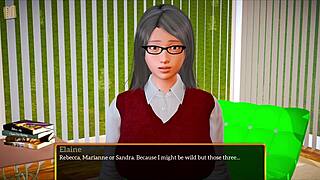 Exploring My New Family in Erotic Hentai Game