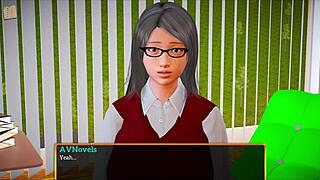 Exploring My New Family in Erotic Hentai Game