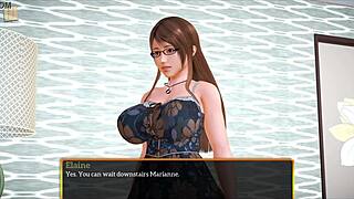 Exploring My New Family in Erotic Hentai Game