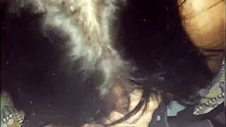 arrived late home and she put me to work outdoors