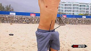 i'm fucking the naughty surfer's ass in pov, it's so fetishy