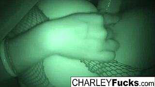 i see charley chase giving a blowjob in night vision
