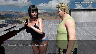 hey babe, wanna watch this cheating wife screw the fat boy neighbor in lily of the valley 3d game part 24?