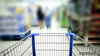 Twink Scotty Blake masturbates solo with cucumber assplay