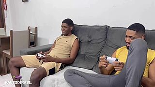 primo do pau grosso fucking ass and blowjob with big black cock