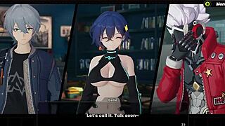 sealing a hot deal with nicole in zenless zone zero.