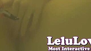 underwater glimpse of me shaving my smooth pussy clean