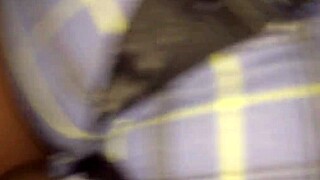 ebony lesbian rides strap reverse cowgirl