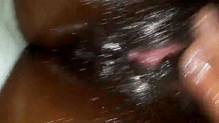 Ebony Wife Blows Big Black Cock