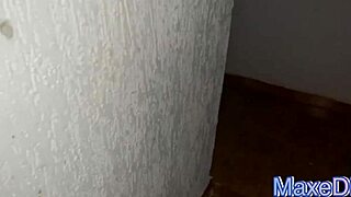 Wife Left Alone With Furniture Assembler Enters Thick Rod