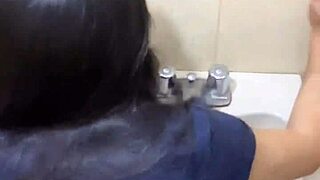 Quick Bathroom Fuck with Colombian Girl I Just Met at Party