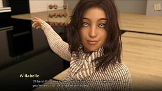 Feeling the excitement as I meet the new assistant coach with her big tits in this hentai scene