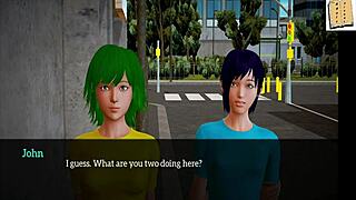 my new family 195: redhead erotic hentai game with big tits