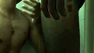 Discreet twink hookup at train station gloryhole