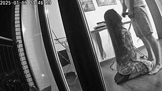 Hey, can you believe this cheating wife bangs a friend while hubby’s at work?