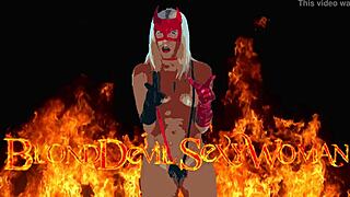 Horny Mommy Shows Off In Garden