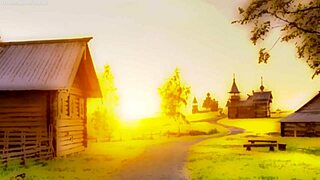 Russian Girl In Village Gets Fucked Hard In Hentai Parody - Ushio Kofune Summertime Render