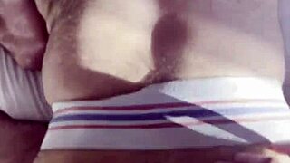 This chubby 18+ bear showed up and begged for my cock