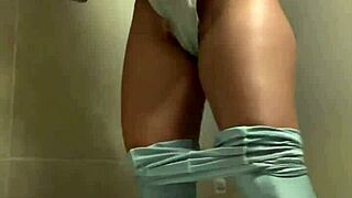 tezao after packed gym leaves me craving solo pussy play