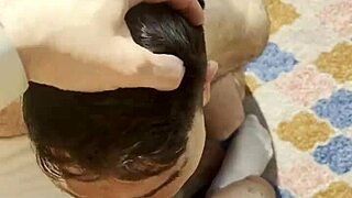 This chubby 18+ bear showed up and begged for my cock