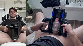 first time trying xspacecup xt5 auto-stroker sex toy