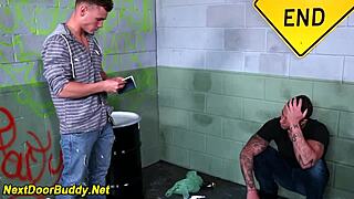 amateur gay trio assfucks with cumshot blowjob