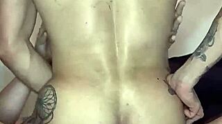 Amateur Gay Couple with Big Cock Explodes in Raw Action