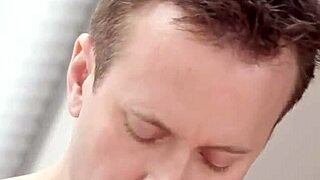 Gay Amateur Gets Jizzed by Muscular Black Stud in Hardcore Action